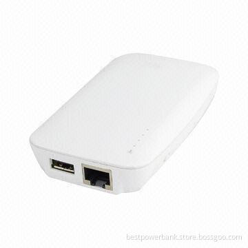High-quality Powerful Class A Lithium-ion Battery 6,600mAh Power Bank with Blue LED Display
